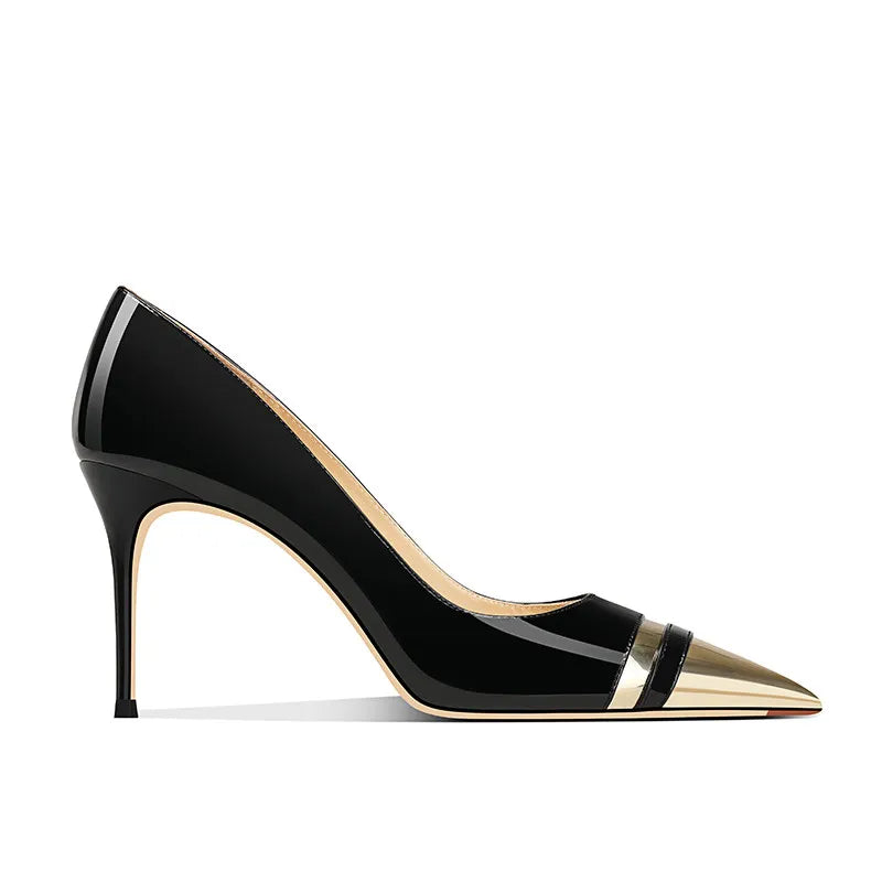 Escarpins vernis à talons fins – CLEVI Paris