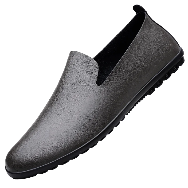 Mocassins Cuir Véritable Homme – Loafers Slip-On Respirants Casual & Formel Grandes Pointures 37–51 – CLEVI Paris