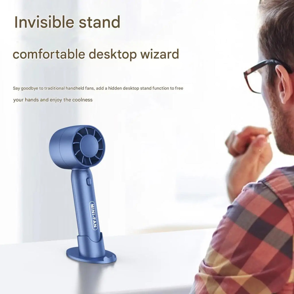 Mini Ventilateur Portable USB Seavidar T10 – Turbo Silencieux, Batterie Longue Durée, Bureau & Extérieur, 3 Coloris