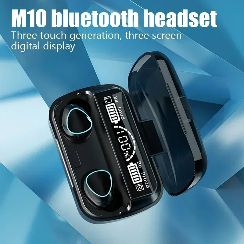 Écouteurs Bluetooth TWS VIKEFON M10 | ANC, Micro, Waterproof, Boîtier de Charge – CLEVI Paris