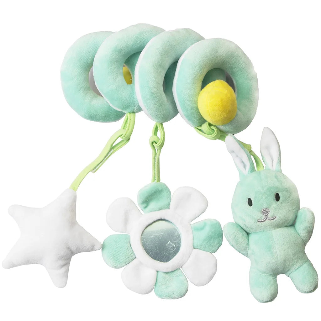Jouet Sensoriel Bébé Spirale Peluche Animaux Musical Poussette Siège Auto QWZ – CLEVI Paris