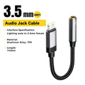 Adaptateur Audio Lightning/USB-C vers Jack 3.5mm – CLEVI Paris