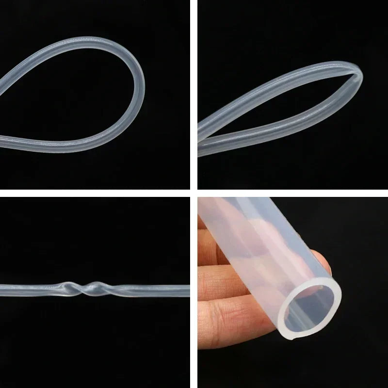 Tuyau Silicone Alimentaire Transparent — CLEVI Paris