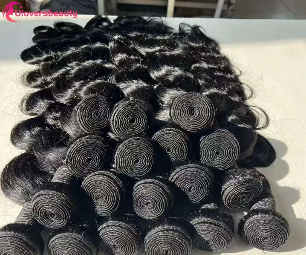 Bundles Body Wave noirs, cheveux humains – CLEVI Paris