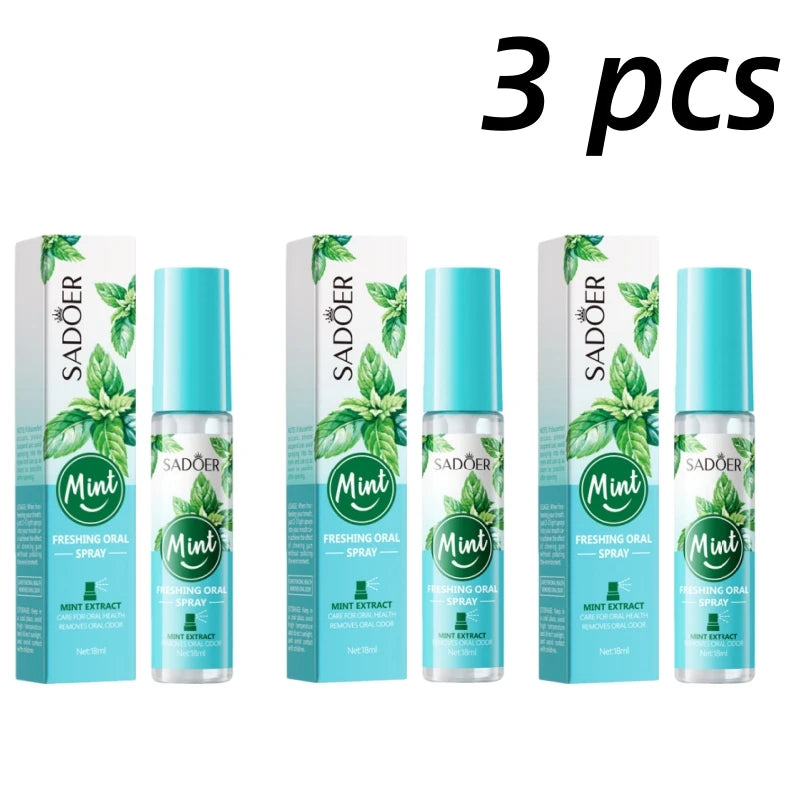 Spray Buccal Fraîcheur Haleine Menthe & Pêche Anti-Mauvaise Haleine – CLEVI Paris