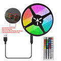Ruban LED RGB 5050 USB — Rétroéclairage TV, Télécommande IR & APP, 1m à 40m | CLEVI Paris