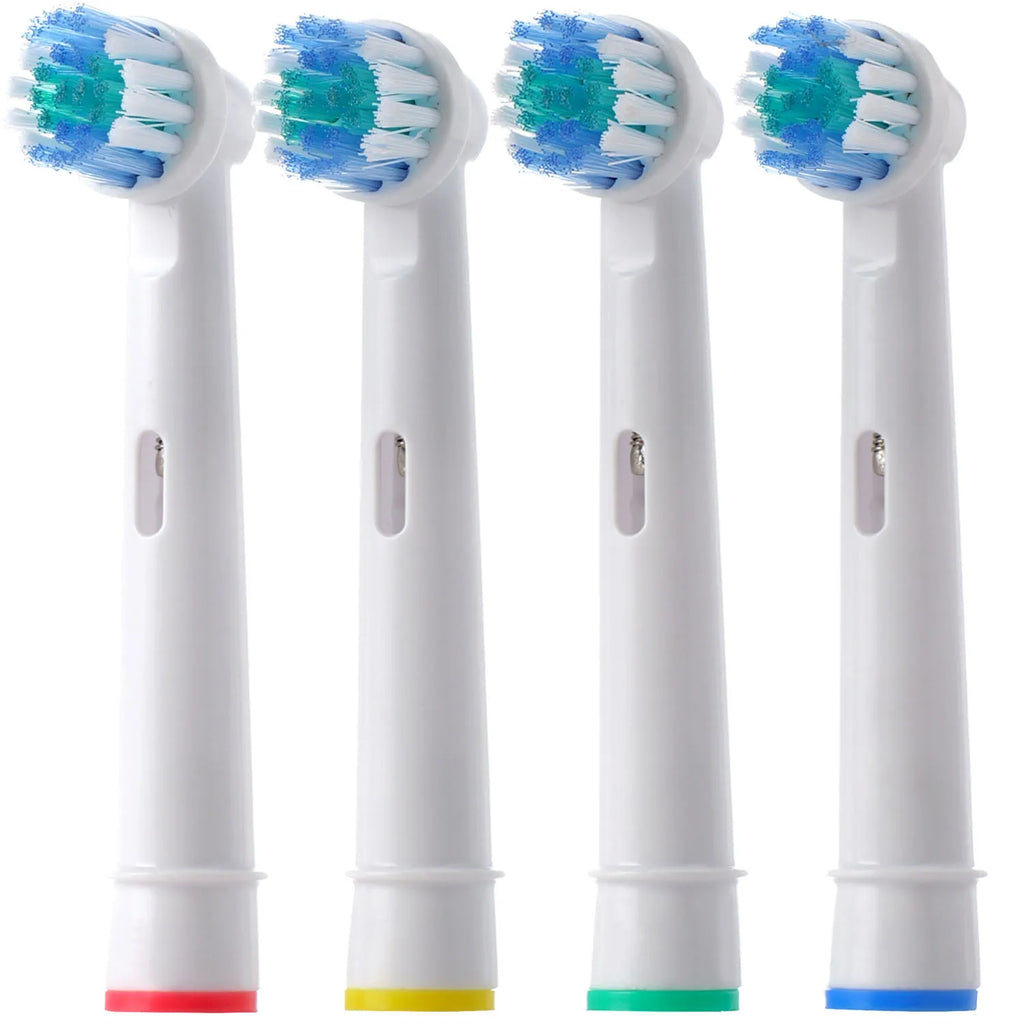 Têtes de Remplacement Brosse à Dents Électrique | Compatible Oral-B D100 D25 D30 D32 – CLEVI Paris
