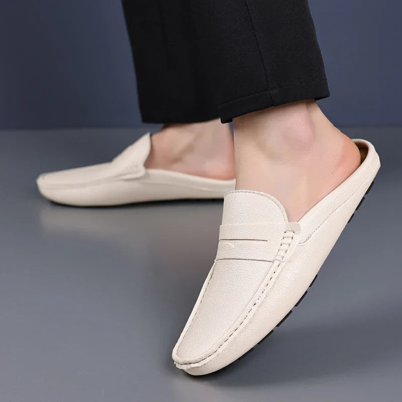 Loafers Homme Cuir PU Slip-On Doux & Légers | Marron, Beige, Noir – CLEVI Paris