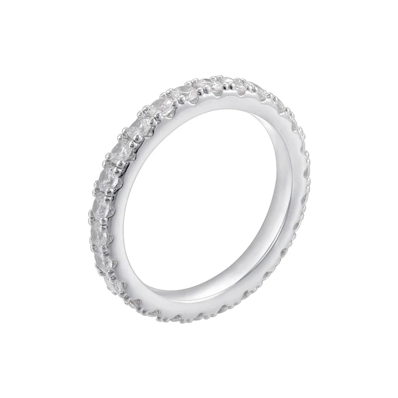 Bague Couple ZHUKOU Style Coréen Pierre CZ Plaqué Or 18K Unisexe Tailles 6-7-8 – CLEVI Paris