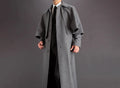 Manteau Homme Long Laine Mélangée – CLEVI Paris
