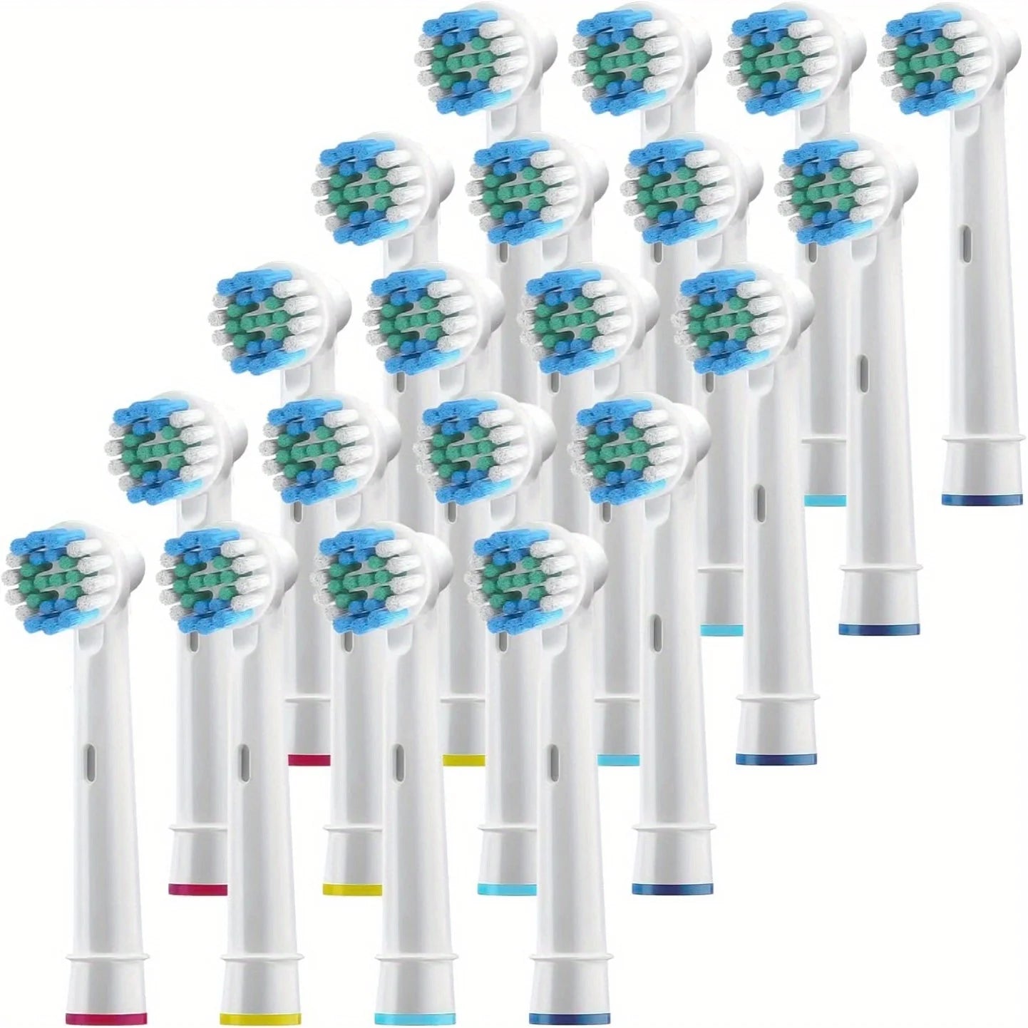 Têtes de Brosse à Dents Compatibles Oral‑B – Lot 4/12/16/20 – CLEVI Paris