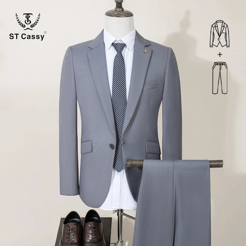Costume homme 2 pièces pour bureau – CLEVI Paris