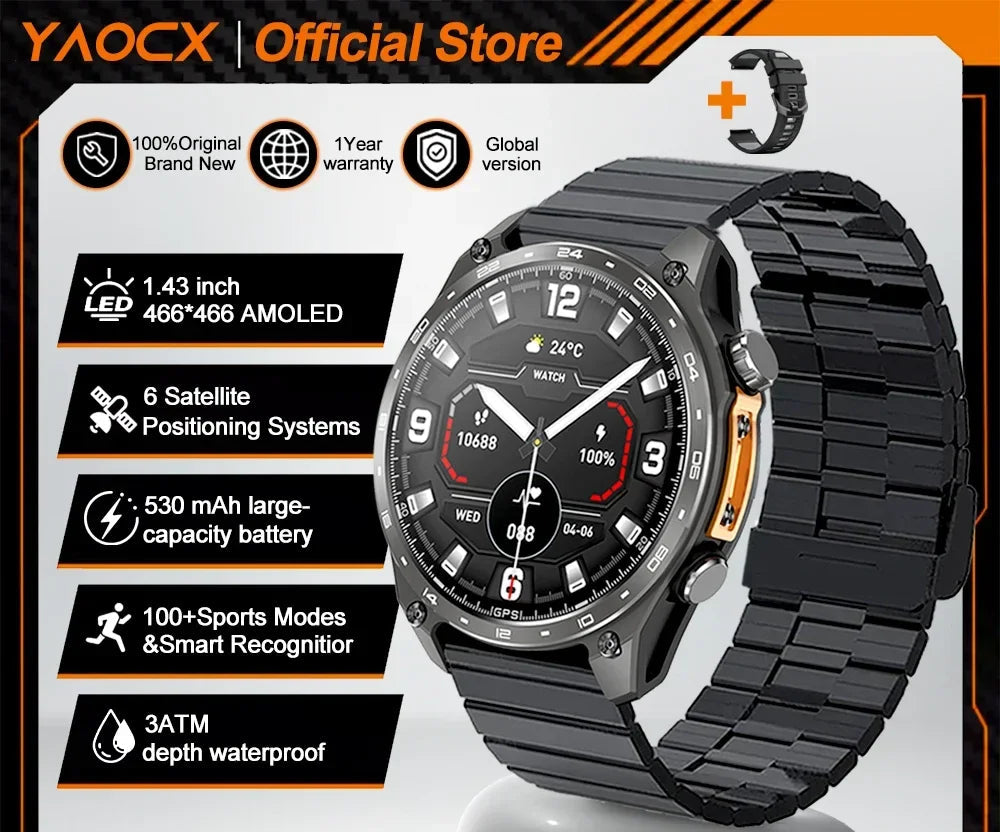 Montre Connectée GPS HD 300 Pro – CLEVI Paris