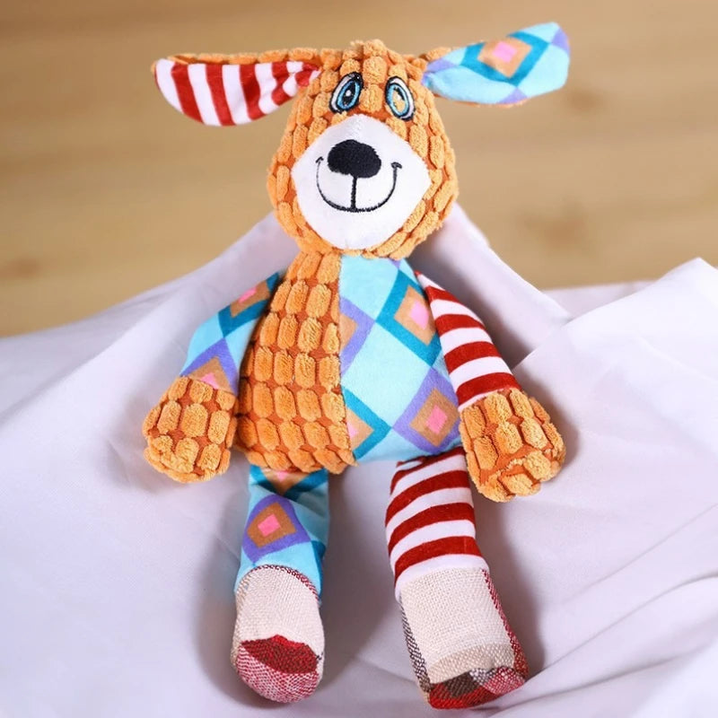 Jouet pour Chien – Peluche Animale Résistante & Interactive – CLEVI Paris