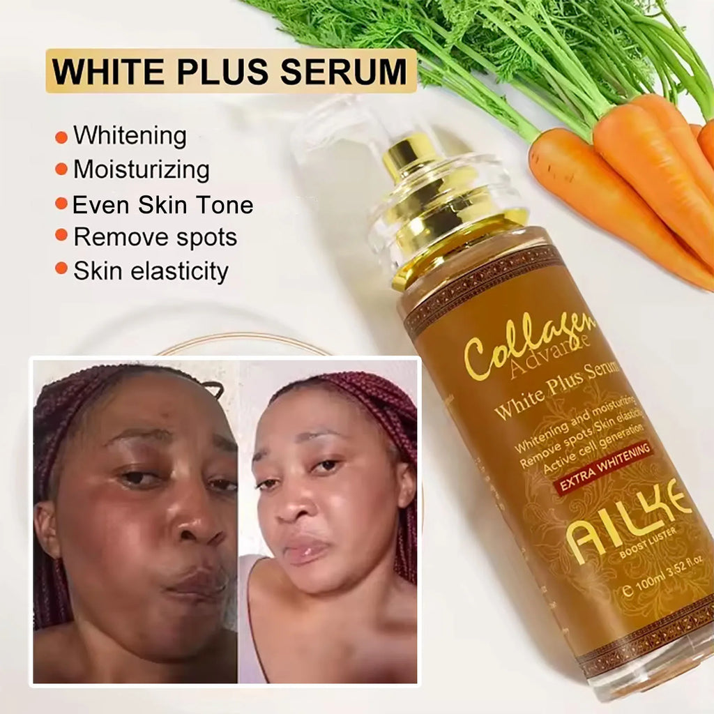 Coffret Soin Visage & Corps AILKE 5-en-1 au Collagène – Éclat, Hydratation & Teint Unifié