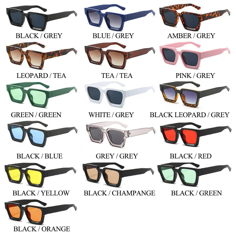 Lunettes de soleil carrées rétro SHAUNA – CLEVI Paris