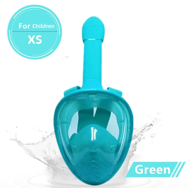 Masque de Plongée Intégral Anti-buée XIAOTREE – Snorkeling Adultes & Enfants – CLEVI Paris