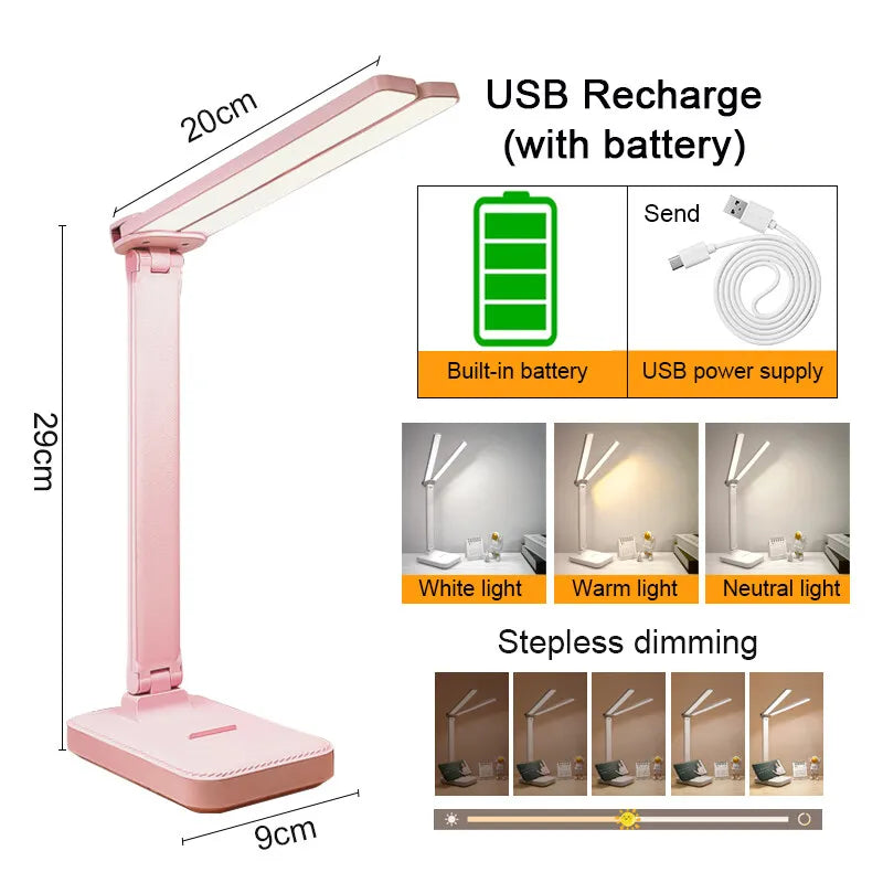 Lampe de Bureau LED Pliable — CLEVI Paris