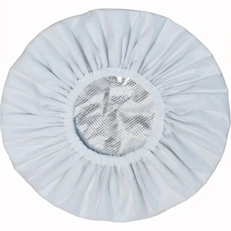 Bonnet de Nuit Double Couche Satin Réversible — CLEVI Paris