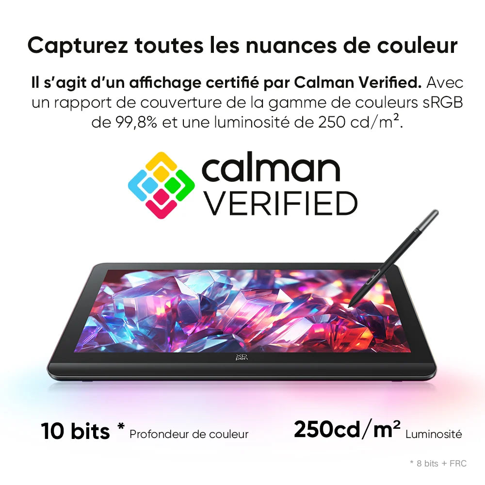 XPPen Artist Pro 19 Gen 2 – Écran Graphique 4K 18,4" | 99,8% sRGB | Stylets X3 Pro