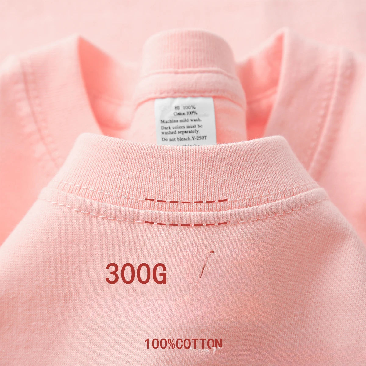 T-Shirt Unisexe 100% Coton 300g Col Rond Coupe Loose 7 Coloris – CLEVI Paris