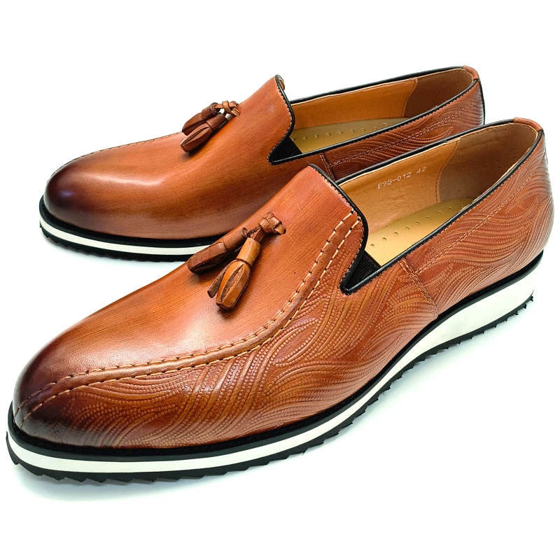 Oxford Cuir Vachette Homme Respirant Semelle EVA – CLEVI Paris