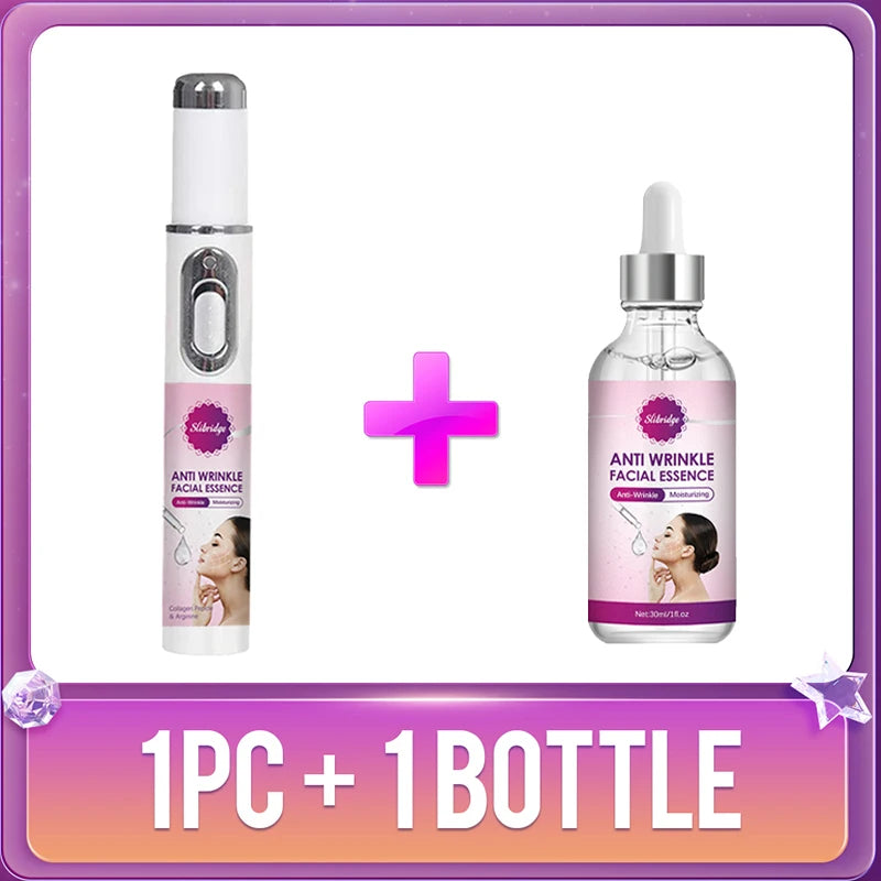 Kit Stylo Applicateur & Sérum Anti-Rides Visage | Essence Anti-Wrinkle | Unisexe – CLEVI Paris