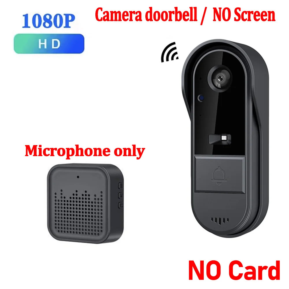 Sonnette Vidéo Sans Fil IP65 1080P – Écran 4,3" IPS Vision Nocturne IR Angle 170° Batterie 3-4 Mois – CLEVI Paris