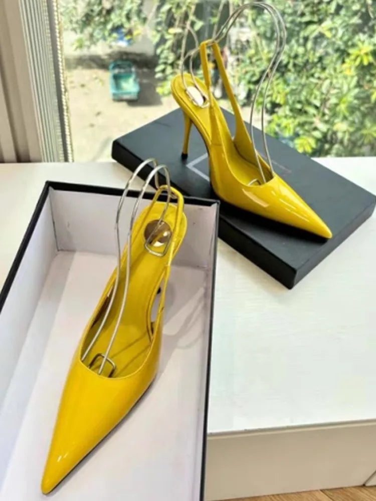 Sandales Stiletto Pointues Femme Talons Aiguilles – CLEVI Paris