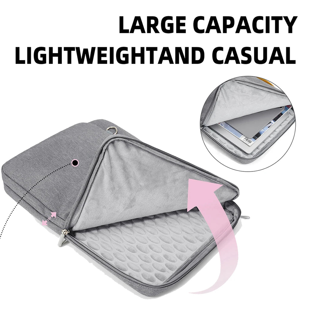 Sacoche Laptop Unisexe Ultra-Légère 14" & 15,6" – CLEVI Paris