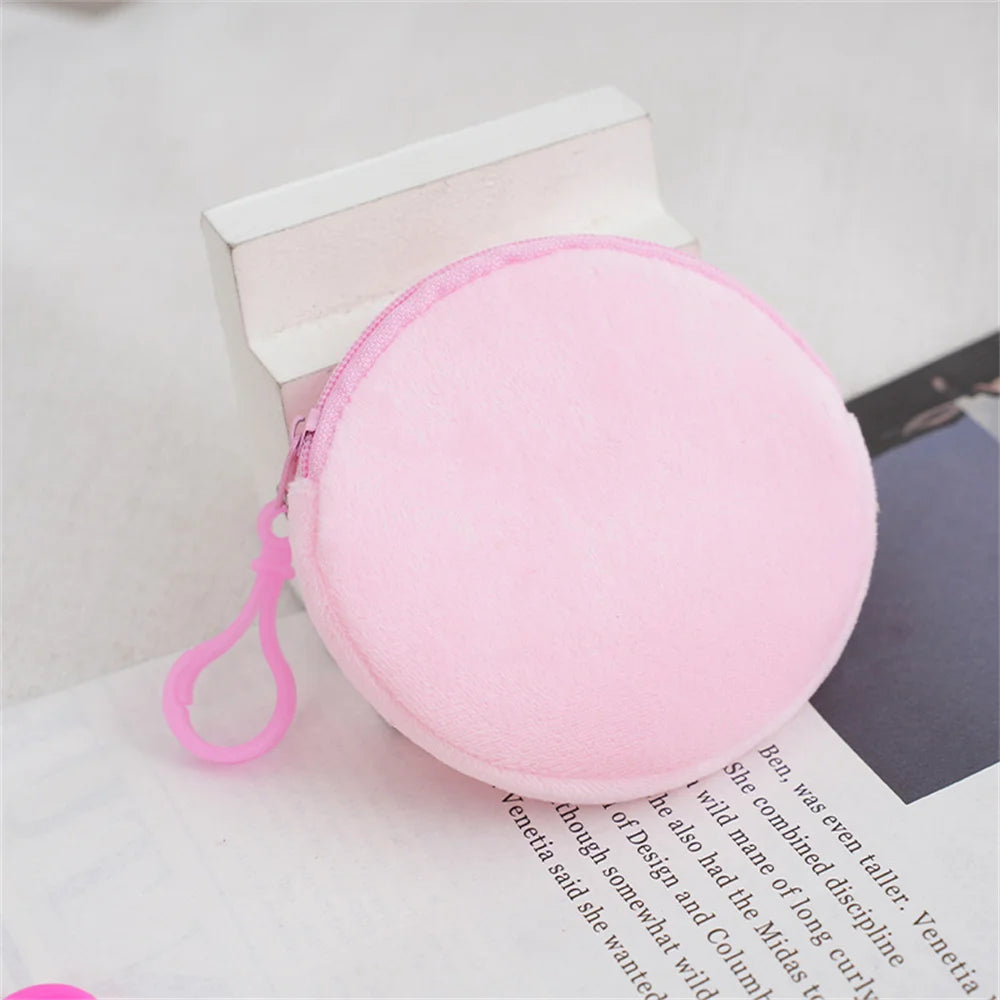 Porte-Monnaie Peluche Rond Kawaii — CLEVI Paris
