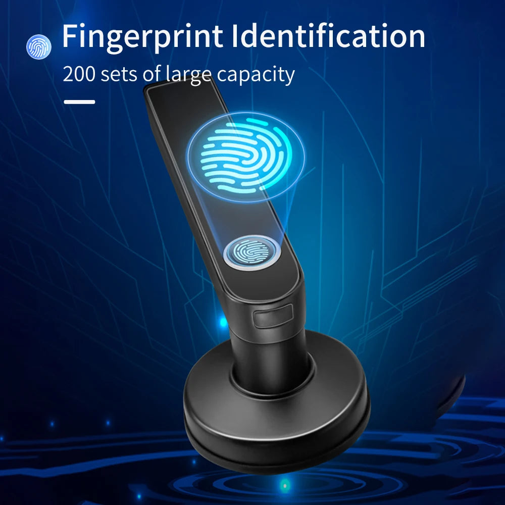 Serrure Connectée Asia-Teco Q50 Empreinte Digitale Tuya Bluetooth IP65 – CLEVI Paris
