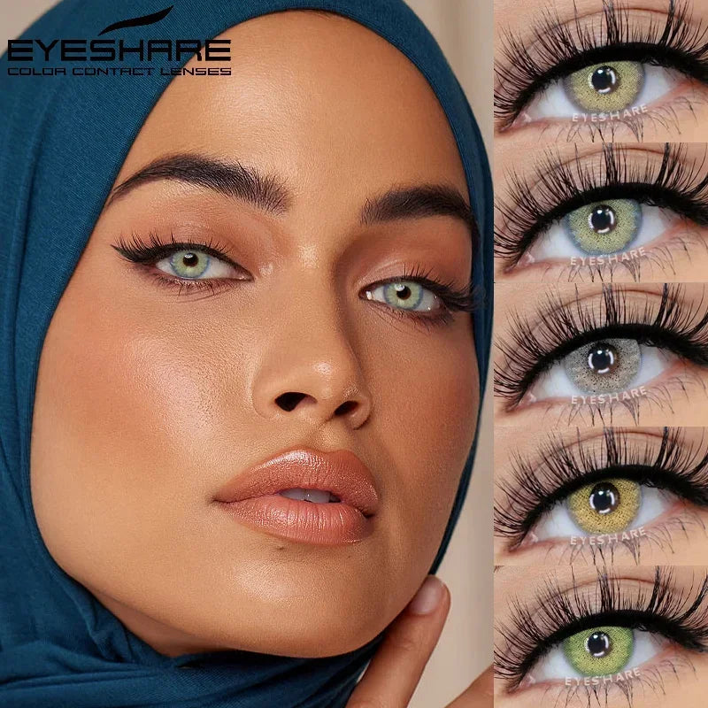 Lentilles de Contact Colorées EYESHARE | Sans Correction | 15 Coloris | Port Annuel – CLEVI Paris