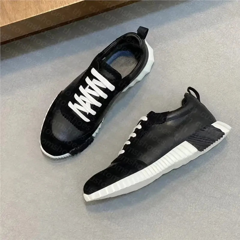 Sneakers Homme Cuir Véritable Respirant Imperméable Anti-Odeur | 12 Coloris EU 35-46