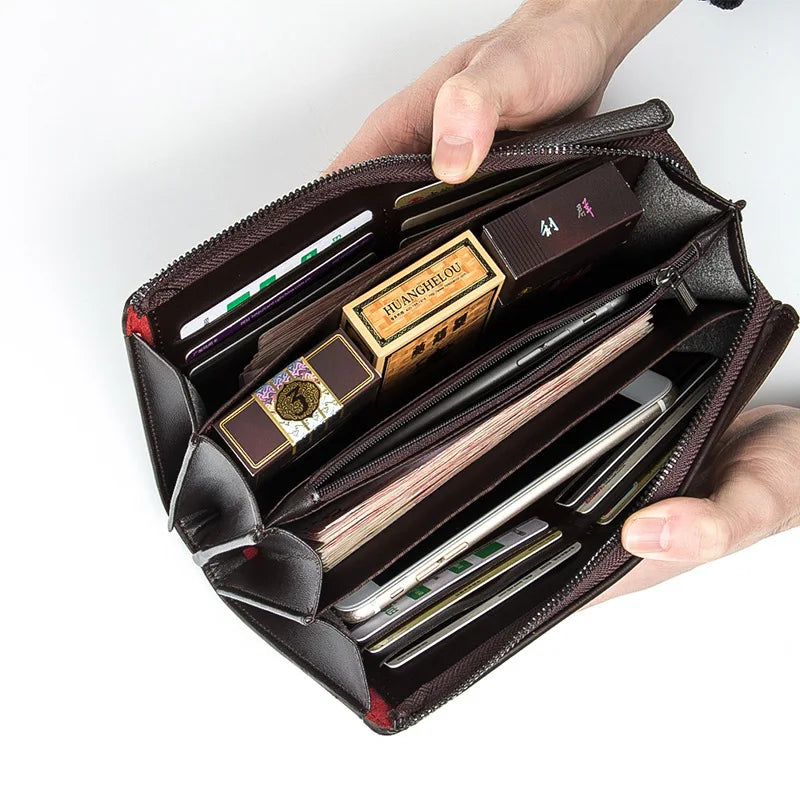Pochette zippée homme Baellerry S1001 – CLEVI Paris