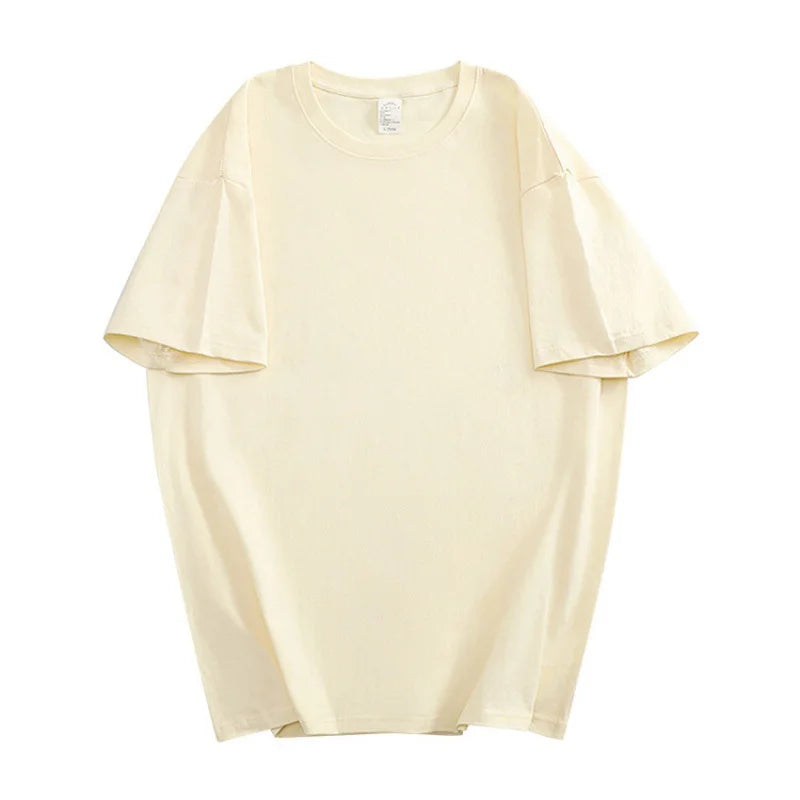 T-shirt 100% Coton Manches Courtes Unisexe Col Rond — CLEVI Paris