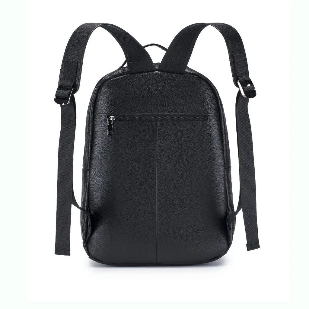 Sac à Dos Homme Cuir Vache Véritable Imperméable 41x28cm 20-35L – CLEVI Paris