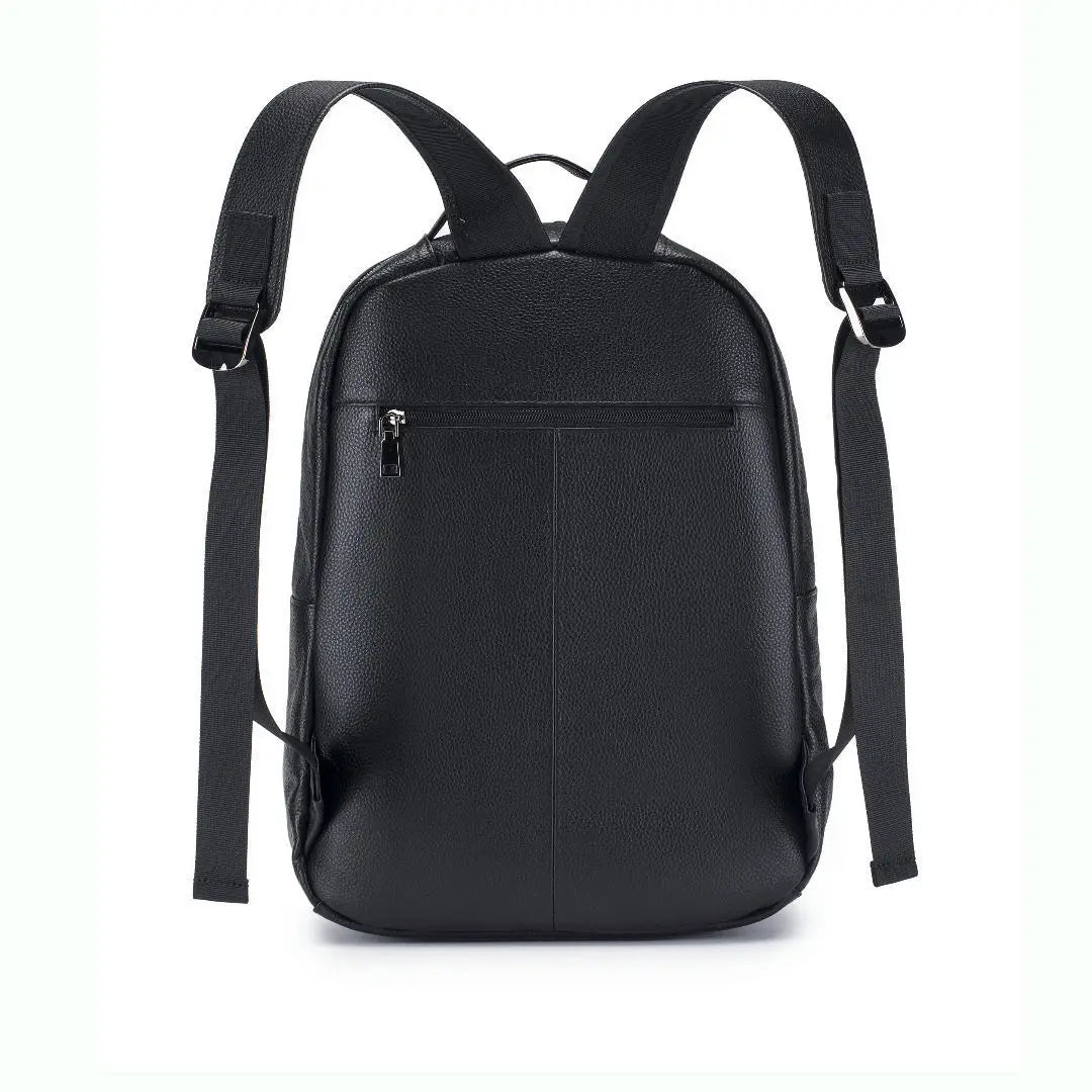 Sac à Dos Homme Cuir Vache Véritable Imperméable 41x28cm 20-35L – CLEVI Paris