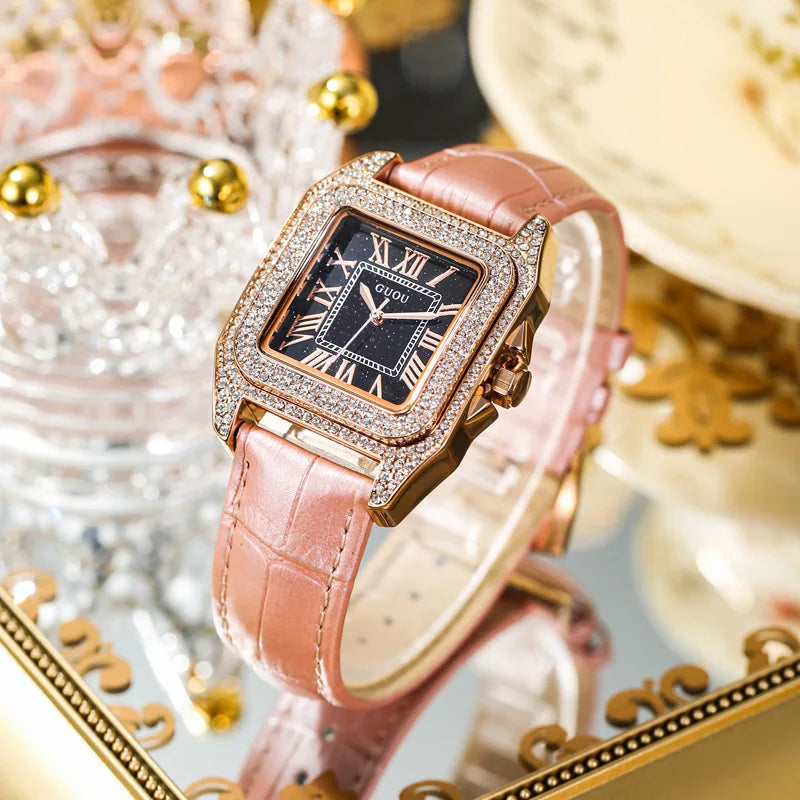 Montre Femme Élégante Grand Cadran Quartz – CLEVI Paris