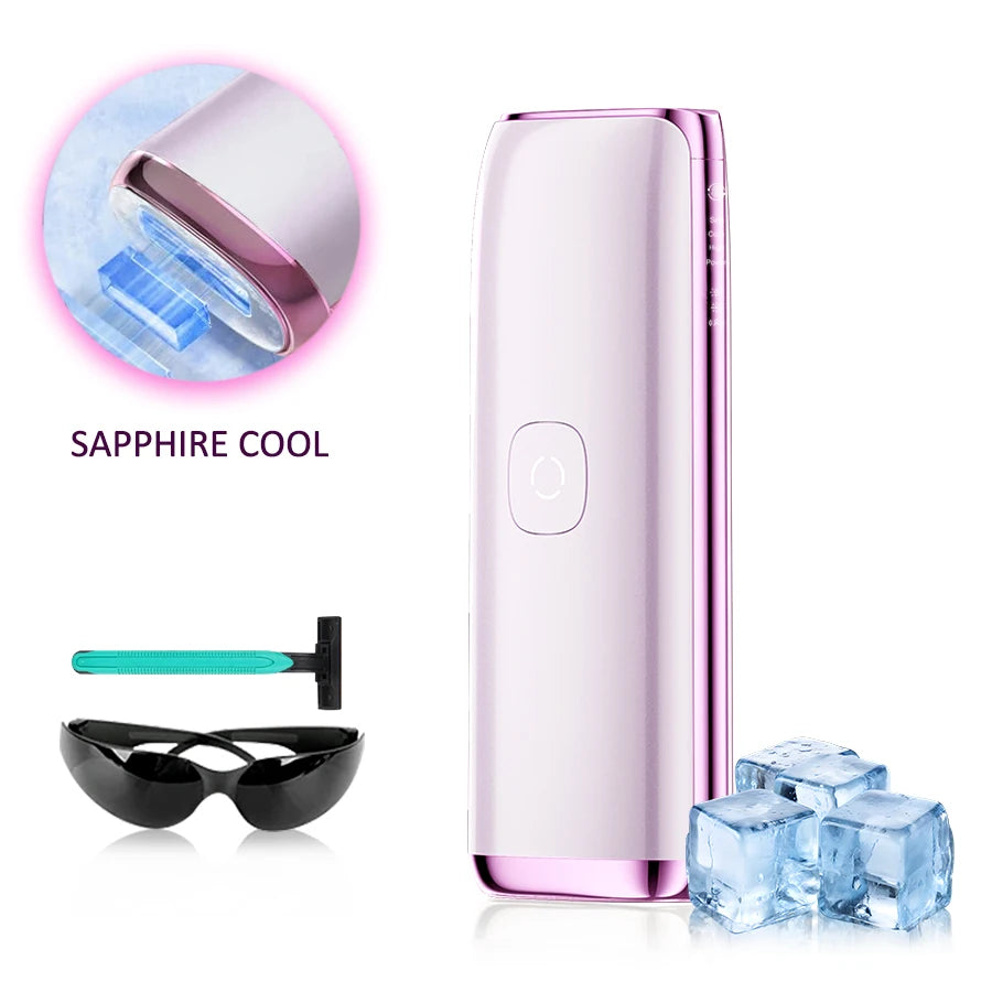 Épilateur IPL Vancostar – Épilation Définitive Corps & Visage, Refroidissement Saphir ou Glace