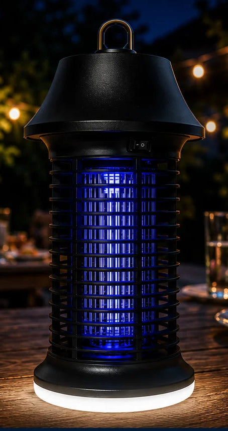 Raquette Anti-Moustiques Télescopique 2-en-1 Lampe UV Type-C Rechargeable Chambre & Outdoor – CLEVI Paris