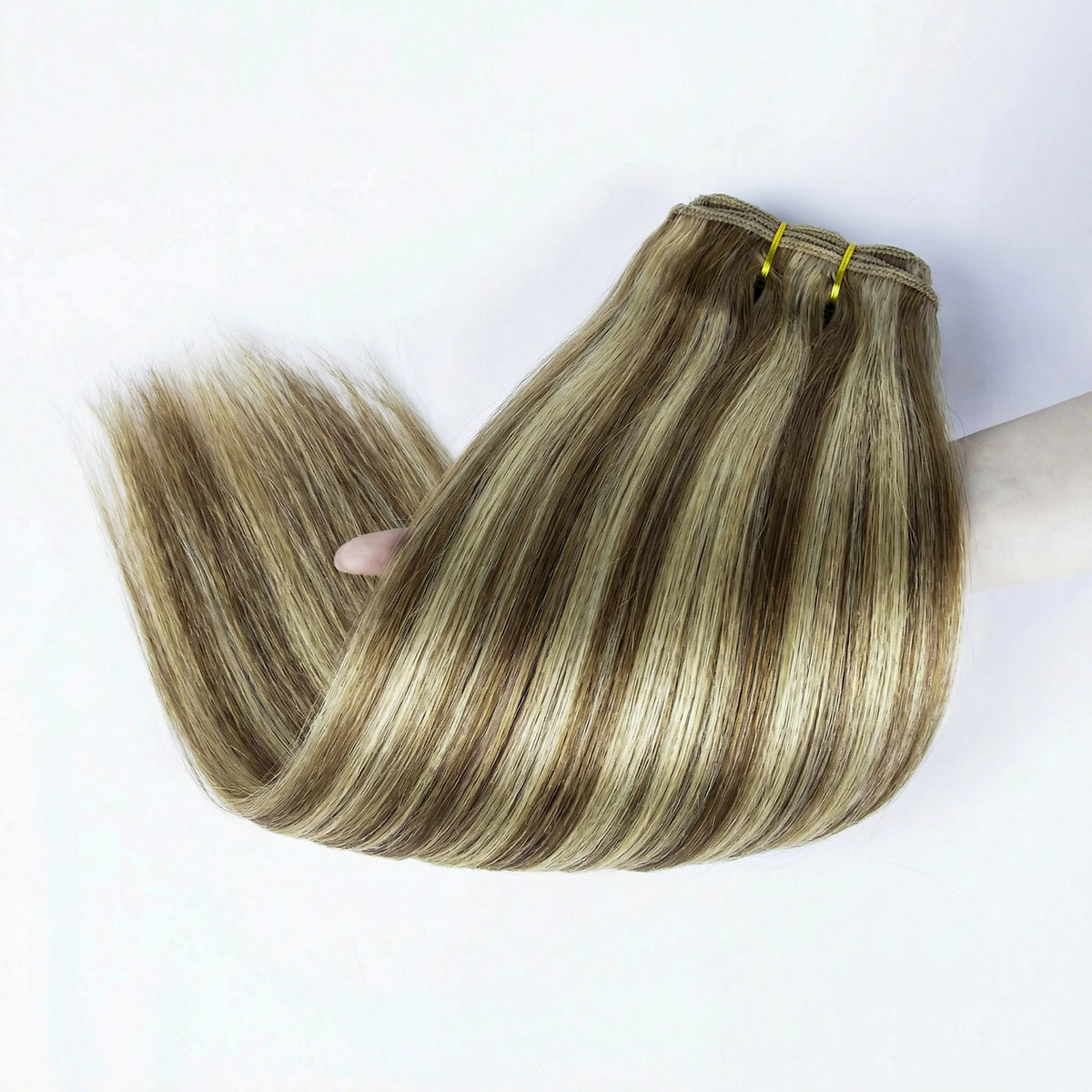 Extensions Clip-in Cheveux Humains Remy Lisses – CLEVI Paris