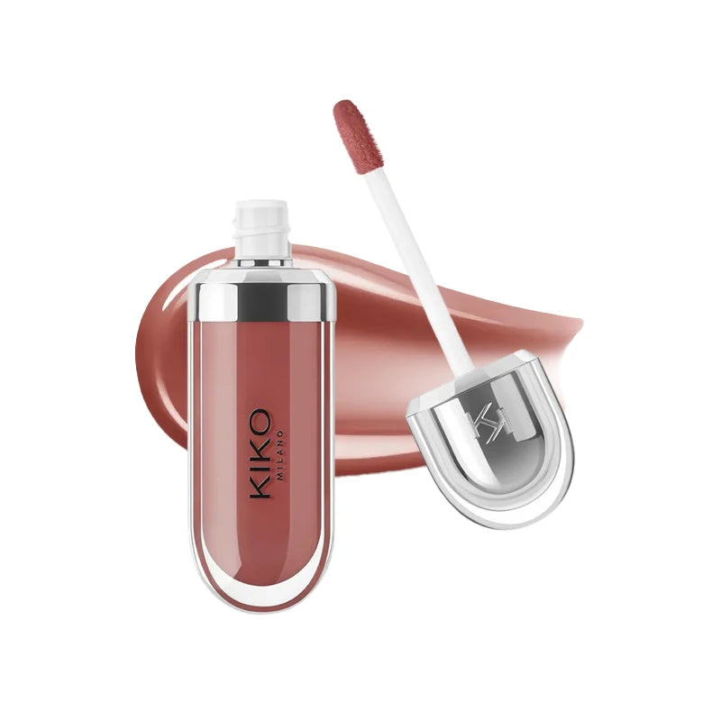 Gloss Lèvres KIKO 3D Mirror – Brillant Waterproof, Longue Tenue, 23 Teintes
