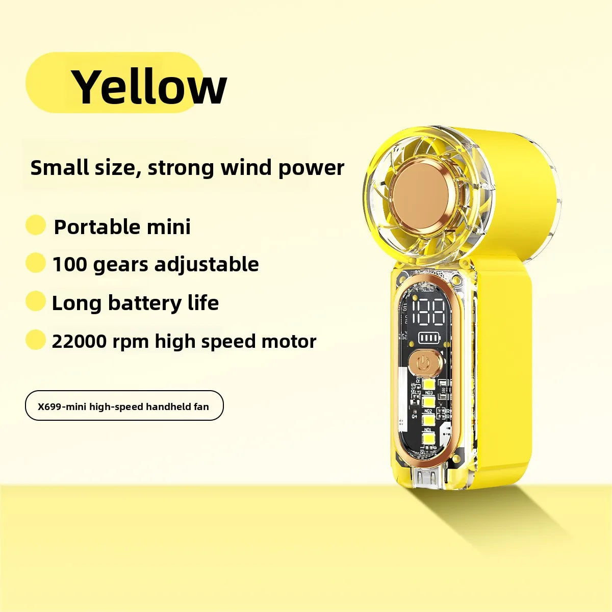 Mini Ventilateur de Poche Portable USB Puissant Été – CLEVI Paris