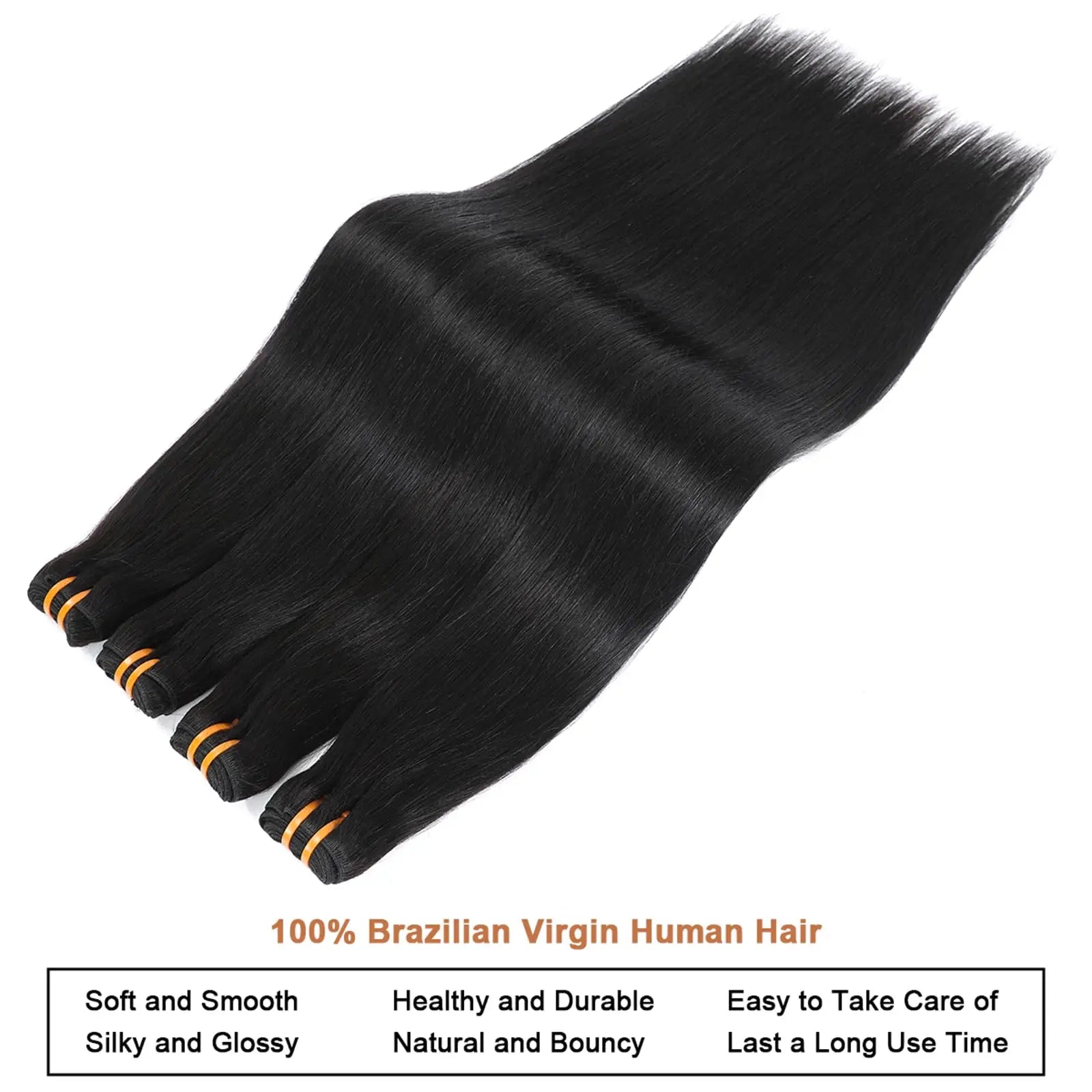 Extensions Lisses Remy Hair Brésilien – CLEVI Paris