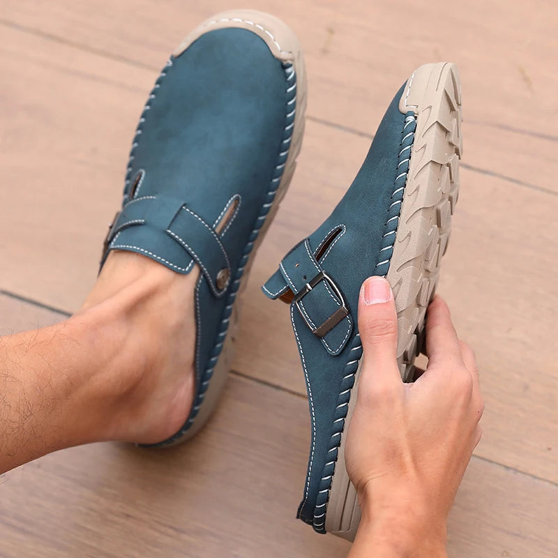 Mules Loafers Homme Cuir Semelle EVA | 5 Coloris – CLEVI Paris