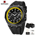 Montre Militaire Quartz Chronographe REWARD Homme – CLEVI Paris