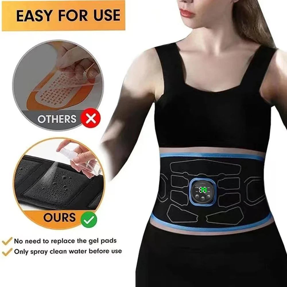Ceinture abdominale EMS rechargeable – CLEVI Paris