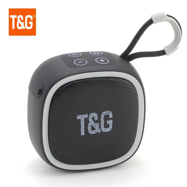 T&G TG659 Mini Enceinte Bluetooth 5.3 TWS HiFi Radio FM Carte TF – CLEVI Paris