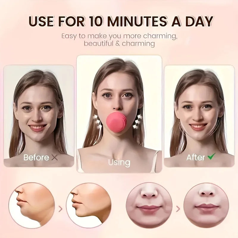 Exerciseur Facial Silicone Mâchoire V-Line Anti-Rides Lifting – CLEVI Paris